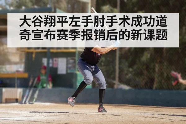 大谷翔平左手肘手术成功道奇宣布赛季报销后的新课题